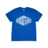 3D-Box-Logo-T-Shirt Blau
