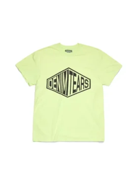 3D-Box-Logo-T-Shirt Limette