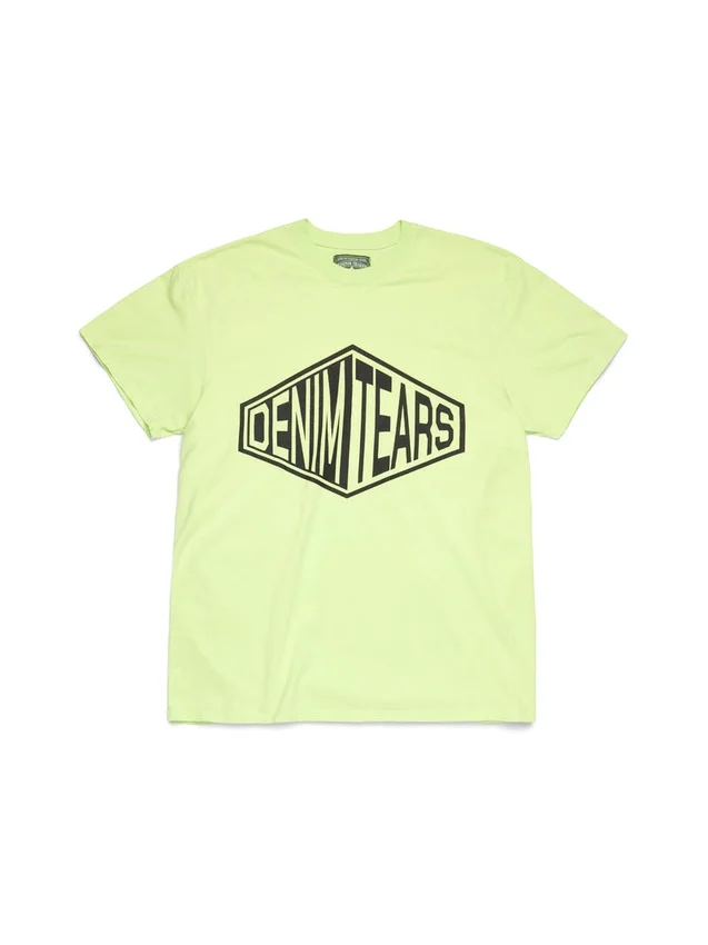 3D-Box-Logo-T-Shirt Limette