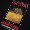 ADG Country-T-Shirt Schwarz