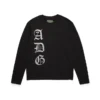 ADG Scripture Langarm-T-Shirt Schwarz