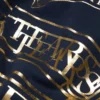 ADG Sweathose mit Banner-Print, marineblau