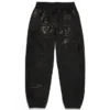 ADG Sweathose mit Banner-Print, schwarz