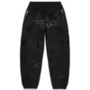 ADG Sweathose mit Banner-Print, schwarz