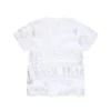 ADG T-Shirt mit Banner-Print, weiß