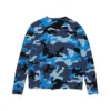 ADG-Thermoshirt, blau, Camouflage