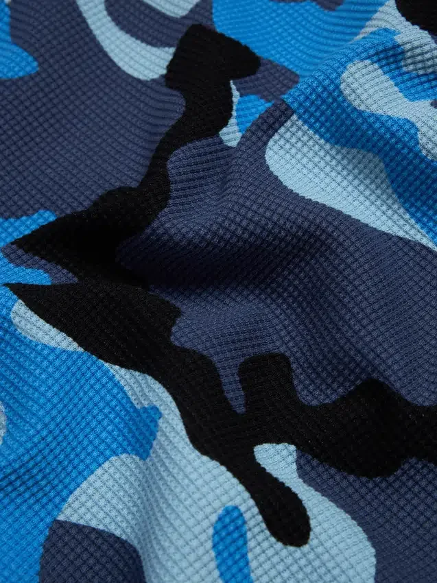 ADG-Thermoshirt, blau, Camouflage