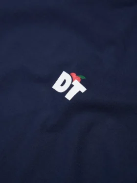 Apple-T-Shirt Marineblau