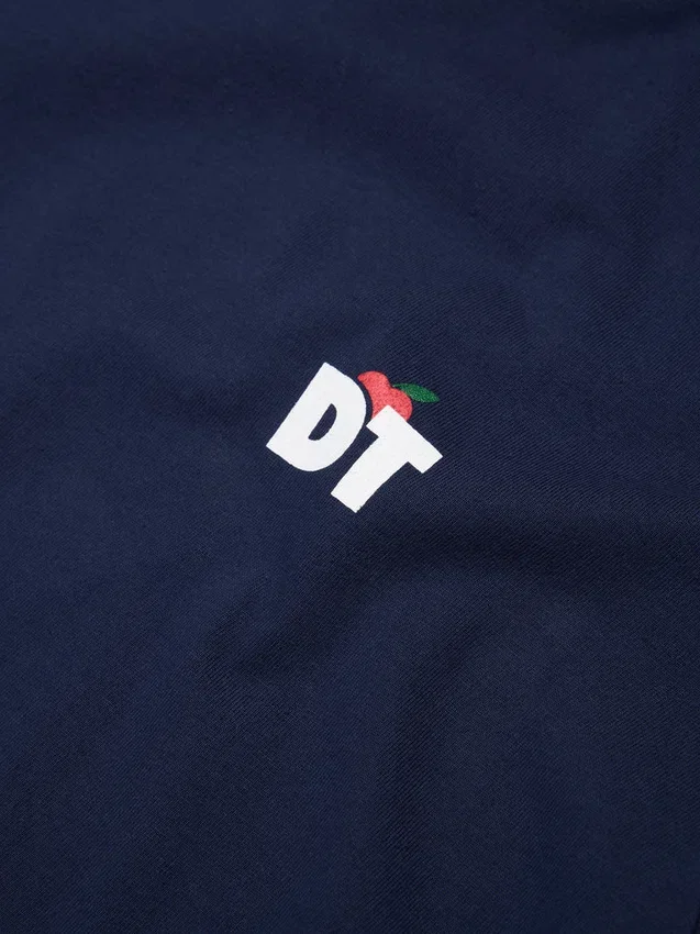 Apple-T-Shirt Marineblau