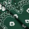 Bandana mit Cotton Wreath und Paisley-Muster, grün