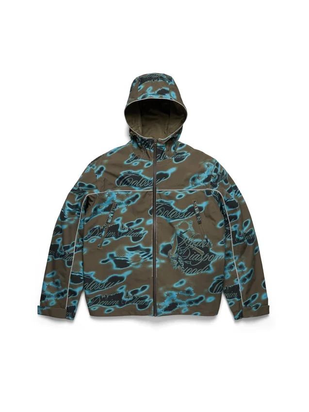 Cloud Camo Shell-Jacke mit versiegelten Nähten