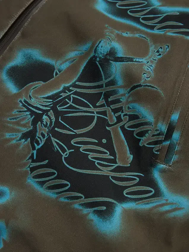 Cloud Camo Shell-Jacke mit versiegelten Nähten