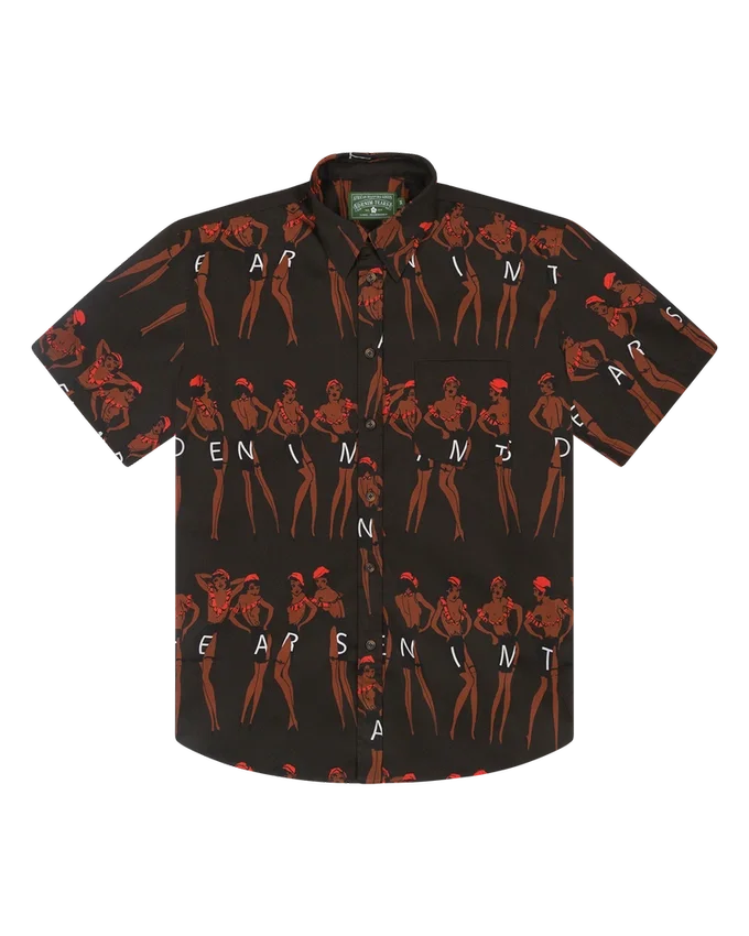 Cotton Club Hemd mit Knöpfen