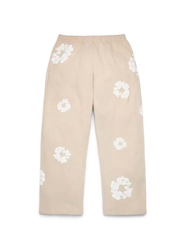 Cotton Wreath Baggy-Jogginghose, cremefarben