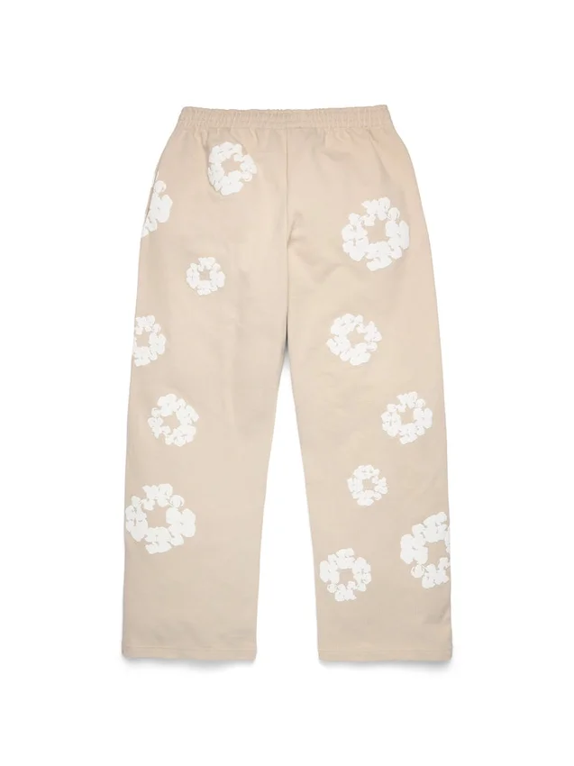 Cotton Wreath Baggy-Jogginghose, cremefarben
