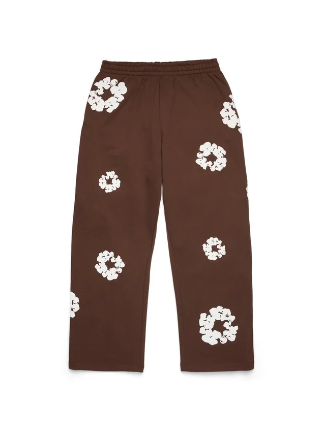 Cotton Wreath Baggy-Jogginghose, dunkelbraun
