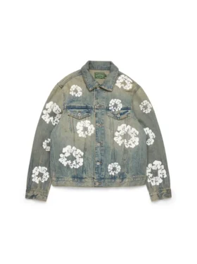 Cotton Wreath Denim Jacket „Dirty Wash“