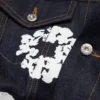 Cotton Wreath Denim Jacket Selvedge