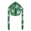 Cotton Wreath-Durag mit Kranz-Motiv, grün