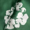 Cotton Wreath-Durag mit Kranz-Motiv, grün