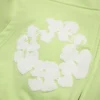 Cotton Wreath Hoodie mit Reißverschluss, mint