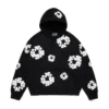 „Cotton Wreath Hoodie“ Schwarz