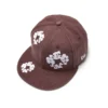 Cotton Wreath New Era 59FIFTY Canvas Fitted Cap Braun