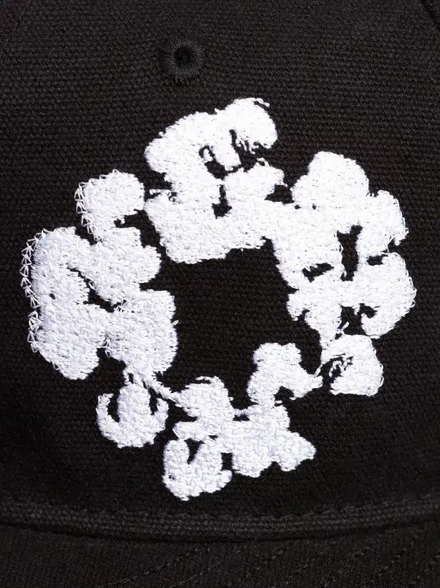 Cotton Wreath New Era 59FIFTY Canvas-Fitted-Cap, schwarz