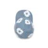 Cotton Wreath-Raw-Denim-Kappe, helle Waschung