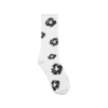 Cotton Wreath-Socken, weiß