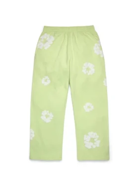 Cotton Wreath Sweatpant Baggy Jogginghose in Mint
