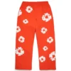 Cotton Wreath Sweatpant, dunkelorange