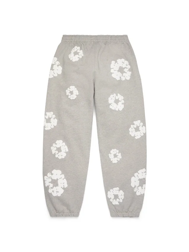 Cotton Wreath Sweatpant in Grau
