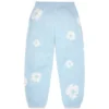 Cotton Wreath Sweatpant in Puderblau