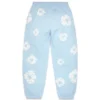 Cotton Wreath Sweatpant in Puderblau