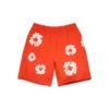 Cotton Wreath Sweatshorts, dunkelorange
