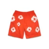 Cotton Wreath Sweatshorts, dunkelorange