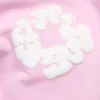 „Cotton Wreath“-Sweatshorts in Puderrosa
