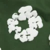 Cotton Wreath-Sweatshorts mit Kranzmotiv, grün