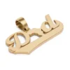 „Dad“-Anhänger aus Gold