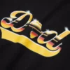 Dad-T-Shirt, schwarz