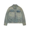 Denim-Jacke, Dirty-Wash
