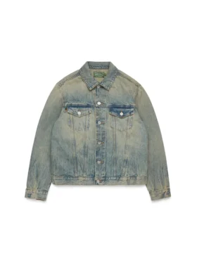 Denim-Jacke, Dirty-Wash