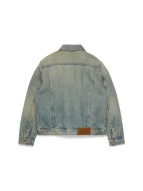 Denim-Jacke, Dirty-Wash