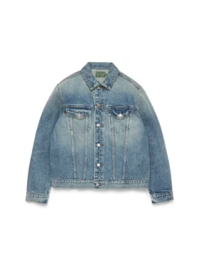 Denim-Jacke, helle Waschung