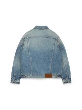 Denim-Jacke, helle Waschung