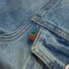 Denim-Jacke, helle Waschung