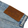 Denim-Shorts „Cotton Wreath“ in heller Waschung