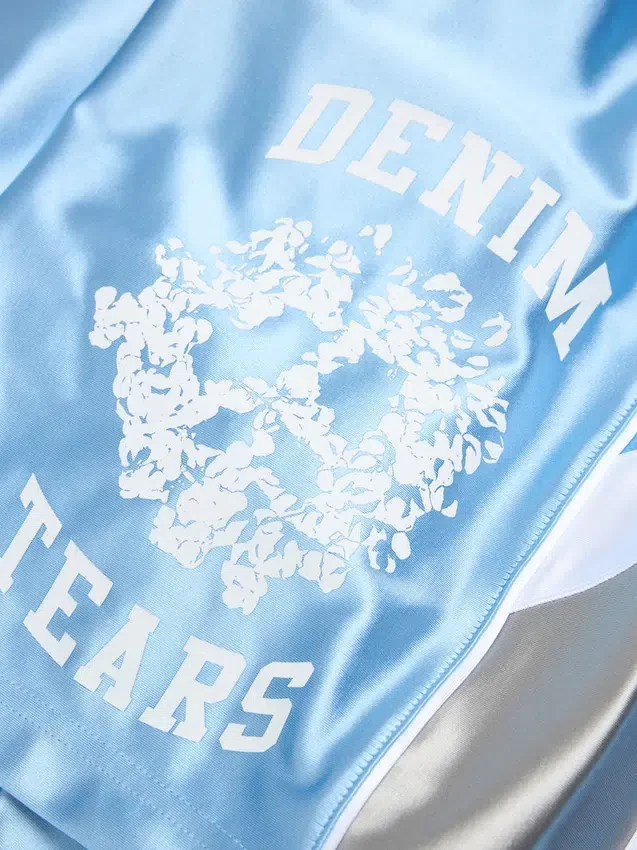 Denim U Basketball-Shorts Hellblau