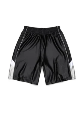Denim U Basketball-Shorts, Schwarz